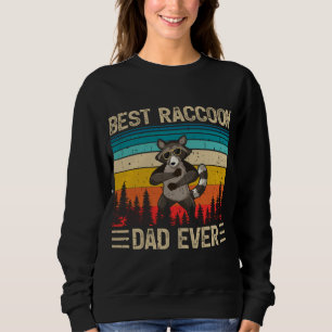 Raccoon Vintage Funny Best Raccoon Pappa All Far T Shirt