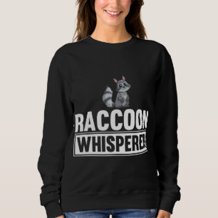 Raccoon Whisperer Funny Raccoon Älskare Gift Idea T Shirt