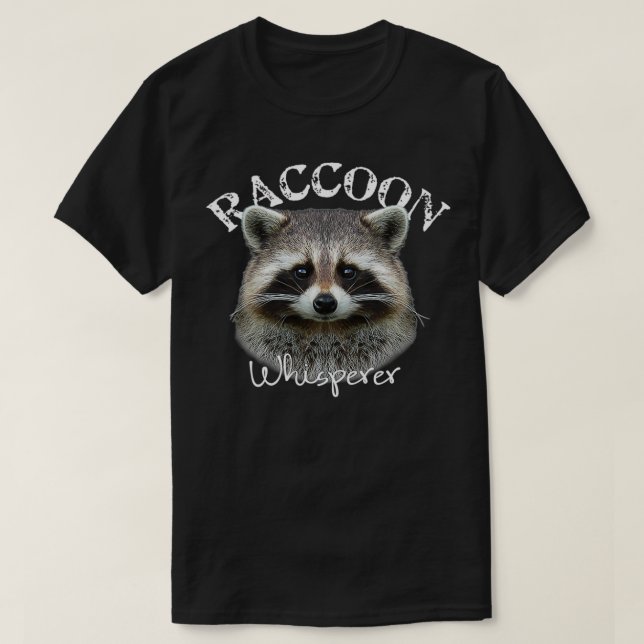 Raccoon Whisperer Shirt Cute Raccoon Classic TShir T Shirt (Design framsida)