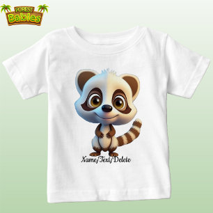 Raccoon 🌲 Woodland Wildlife Cute Sweet Animal T Shirt