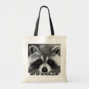 Raccoonen hänger lös tygkasse