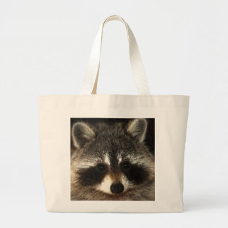 RaccoonMomma jumbo GroceryTote Tygkasse