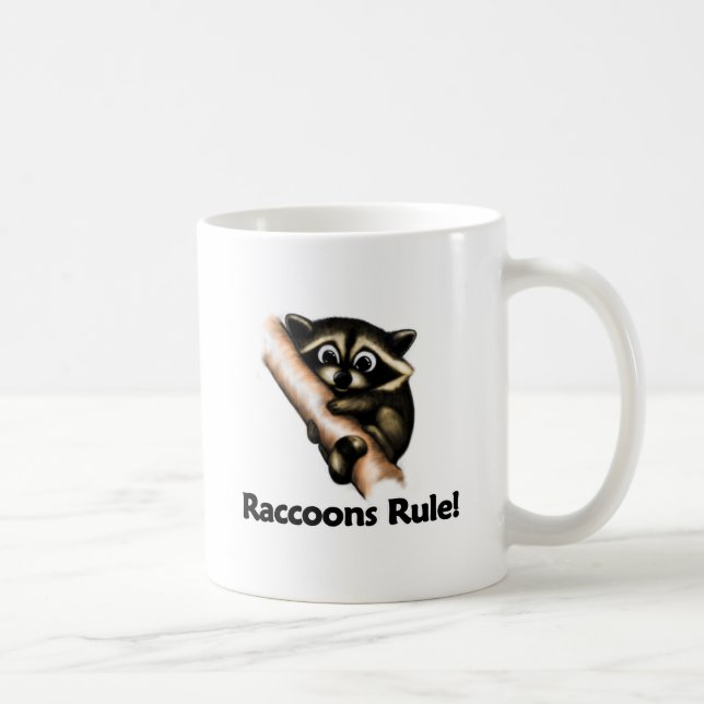 Raccoons härskar! kaffemugg (Höger)