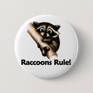 Raccoons härskar! knapp