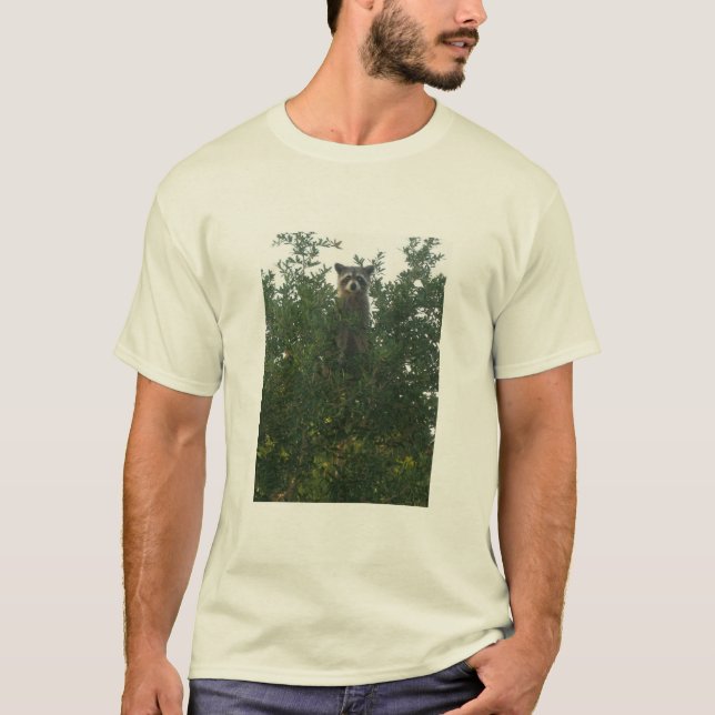 RaccoonT-tröja Tee Shirt (Framsida)