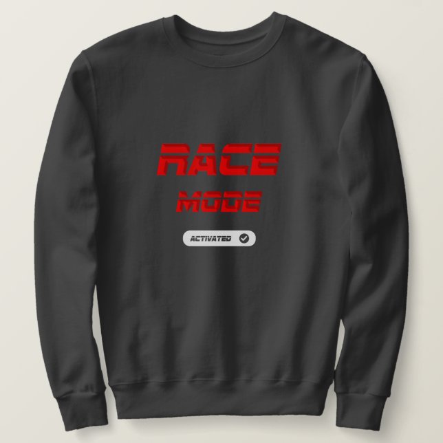 Race mode lång ärmad tröja (Design framsida)