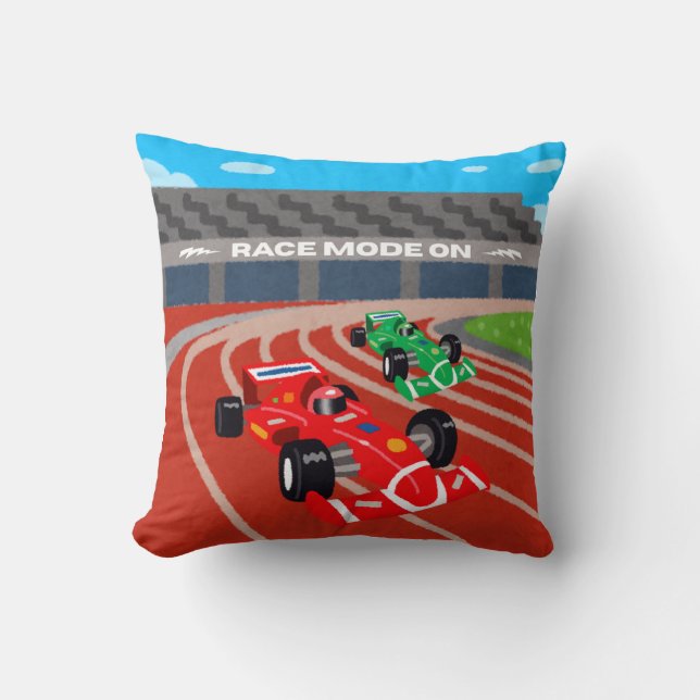 Race Mode På Kudde (Framsida)