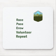 Race Pace Crew Frivillig Upprepning