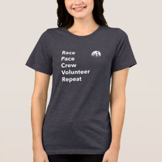 Race Pace Crew Frivillig Upprepning T Shirt