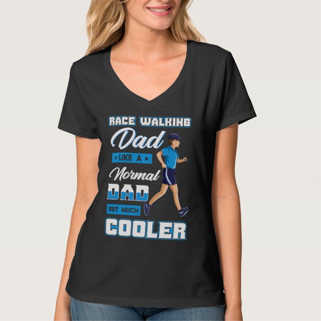 Race Walking Training Race Walker Sport Race Walk T Shirt (Framsida)
