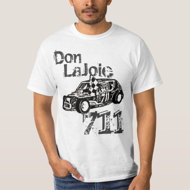 Racearena B&W 1-Sided för universitetslärareLajoie T-shirt (Framsida)