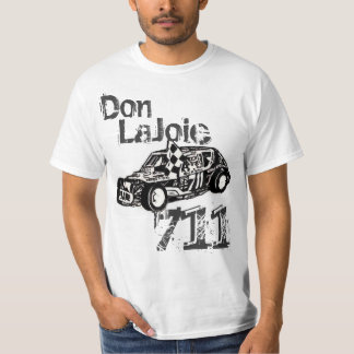 Racearena B&W 2-Sided för universitetslärareLajoie Tee Shirt