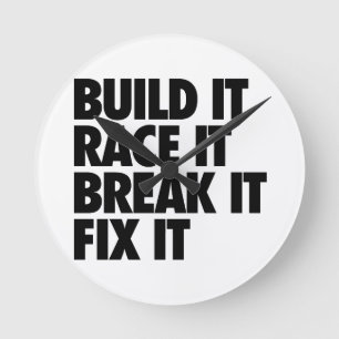 RaceCar Rund Klocka