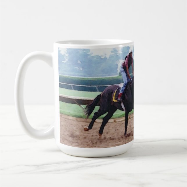 Racehäst Kaffemugg (Vänster)