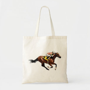 Racehorse och Jockey Tygkasse