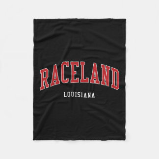 Raceland Louisiana College Universiteten Stil Fleecefilt