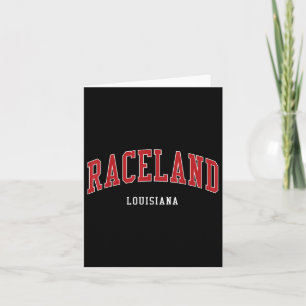 Raceland Louisiana College Universitetsstil Kort