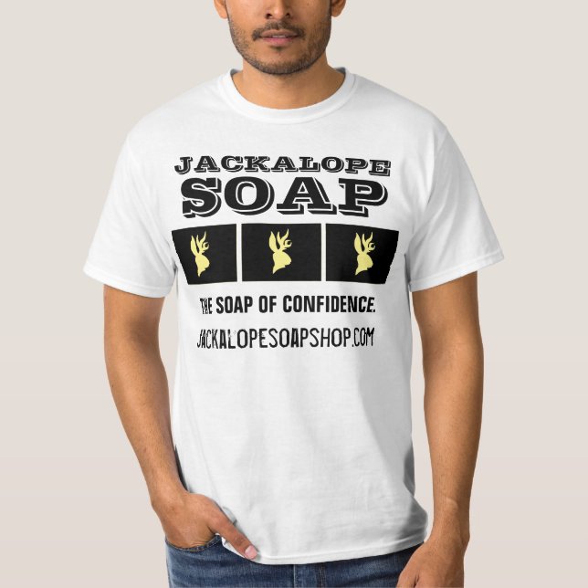Racer för Jackalope tvålfabrik Tee Shirt (Framsida)