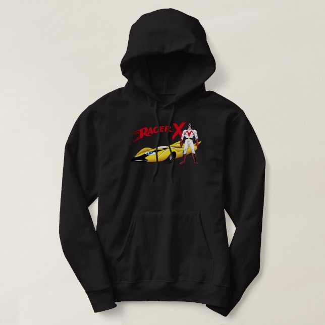 Racer X-hyllning till den ursprungliga 60-årshasti Hoodie (Design framsida)