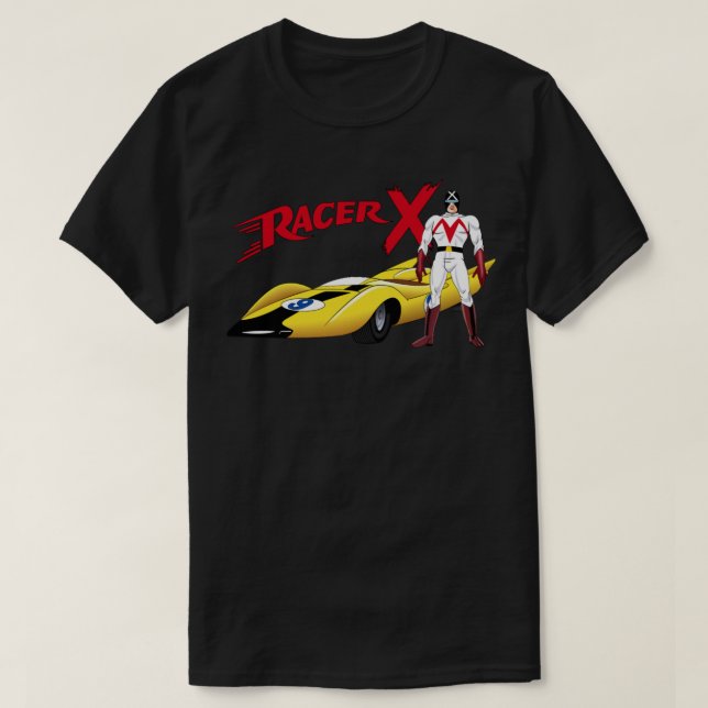 Racer X-hyllning till den ursprungliga 60-årshasti T Shirt (Design framsida)
