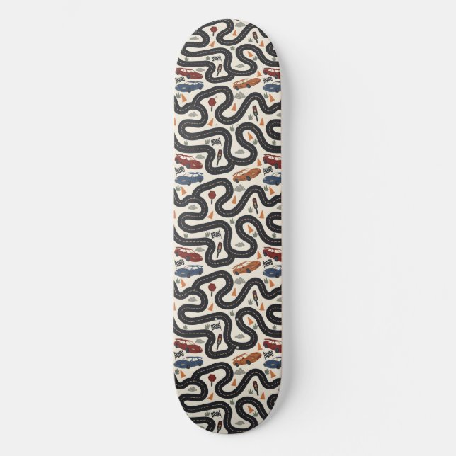 Racerbana Mini Skateboard Bräda 18,5 Cm (Framsida)