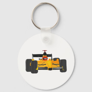 racerbil nyckelring