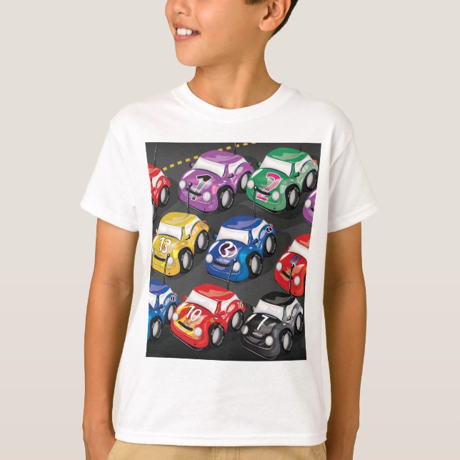 Racerbilar Road Race Tee (Framsida)