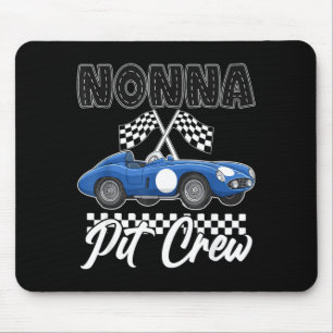 Racerbils födelsedagsfest racing familj nonna pit musmatta