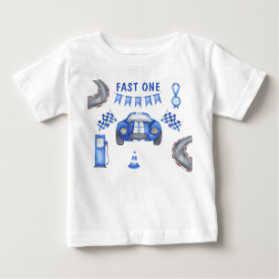 Racerbils Första Födelsedagsfest T Shirt