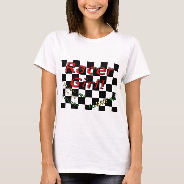RACERFLICKA T-SHIRT (Framsida)