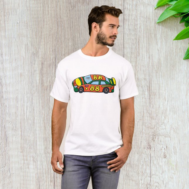Racerkbil Nummer 88 T Shirt (Skapare uppladdad)