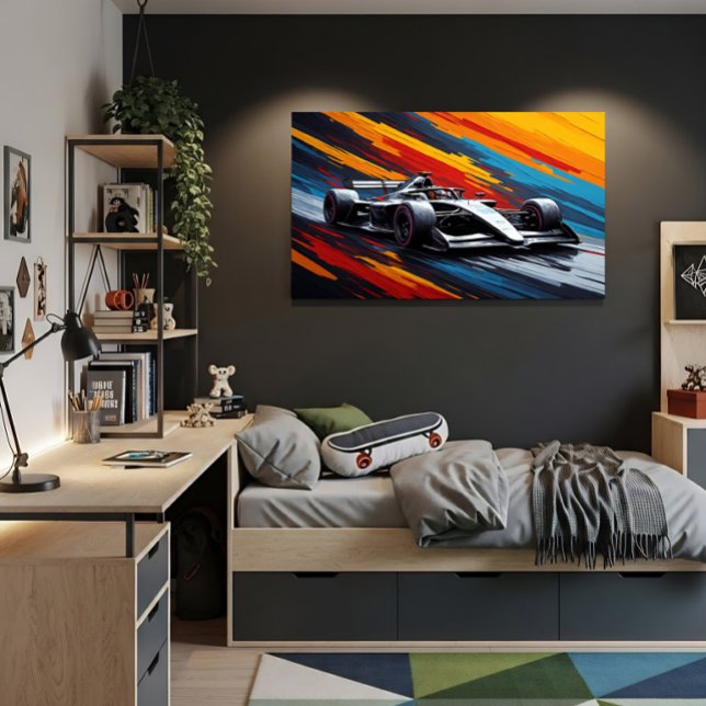 Racerkörning Speedy för Motorsport Poster (Skapare uppladdad)