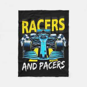 Racers And Pacers Racingbil Konsten att tävla Kraf Fleecefilt