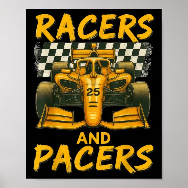 Racers Och Pacers  Poster (Framsidan)