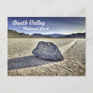 Racetrack Playa i Dödsdalen Vykort