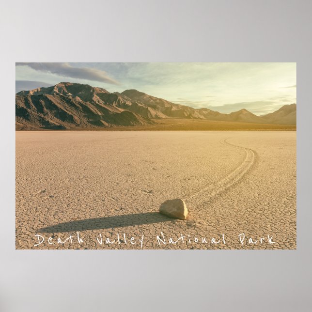 Racetrack Playa Poster (Framsidan)