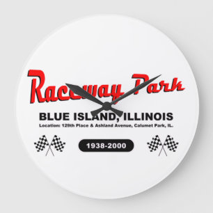 Raceway Park, Blue Island/Calumet Park, Illinois Stor Klocka