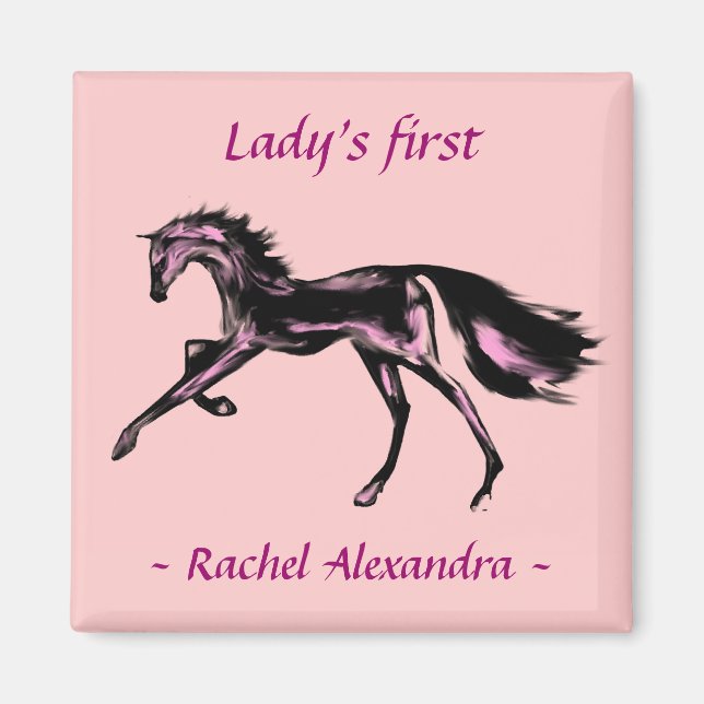 Rachel Alexandra 2009 Preakness Winner Magnet (Framsidan)