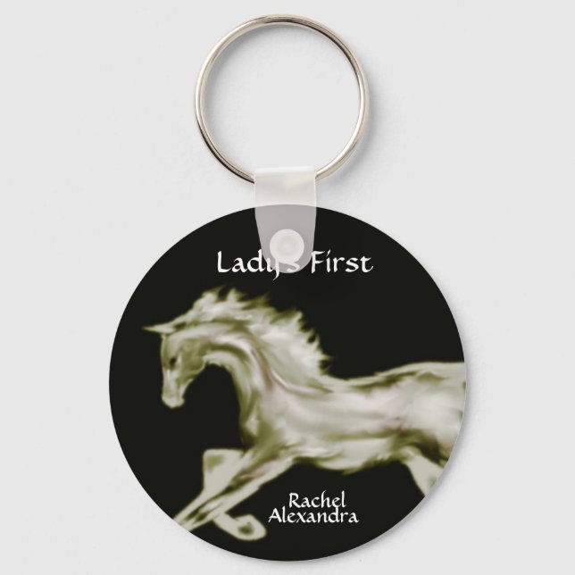 Rachel Alexandra Keychain Nyckelring (Framsida)