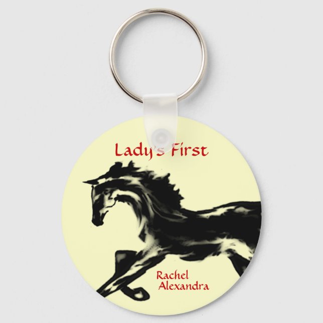 Rachel Alexandra Keychain Nyckelring (Framsida)