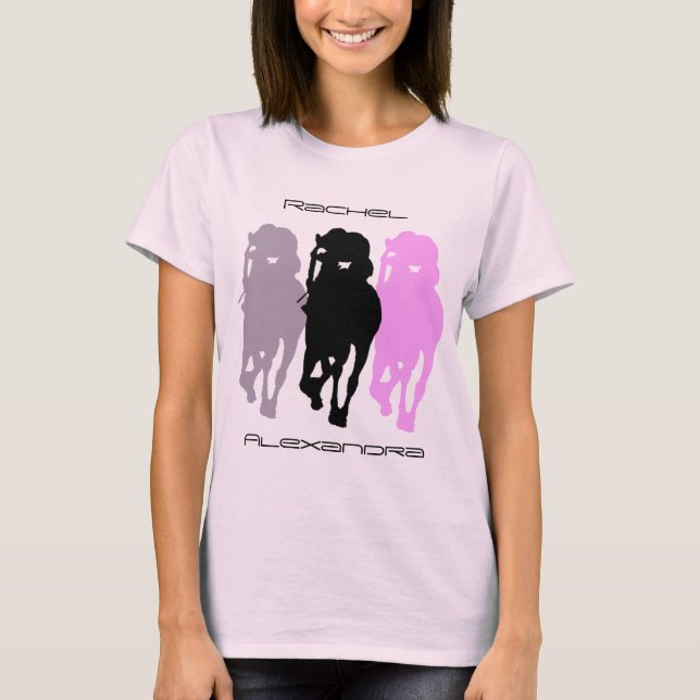 Rachel Alexandra Multi-Silhouette T-Shirt (Framsida)