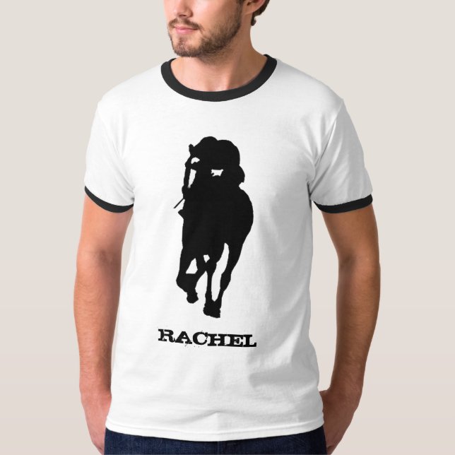 Rachel Alexandra - stor Silhouette T-shirt (Framsida)