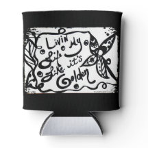 Rachel Doodle Art - Livin mitt liv som det är Gold