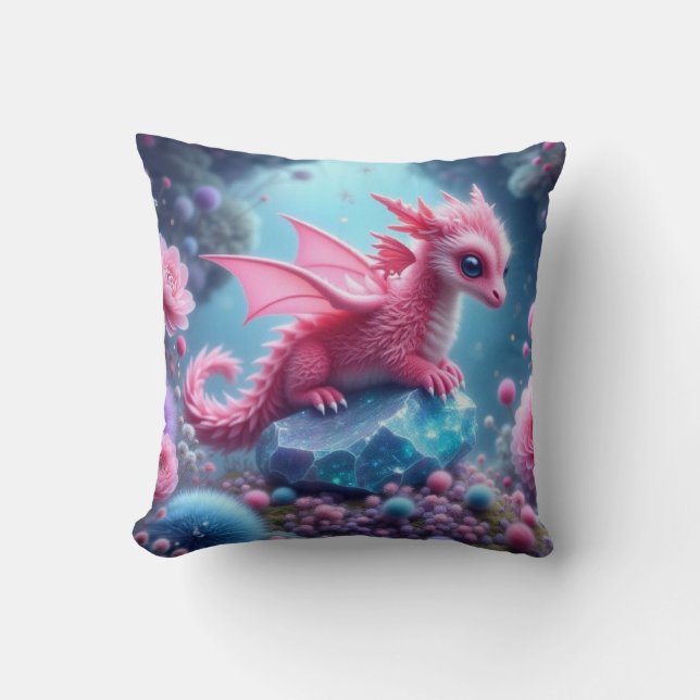 Rachel Dragon Pillow Kudde (Framsida)