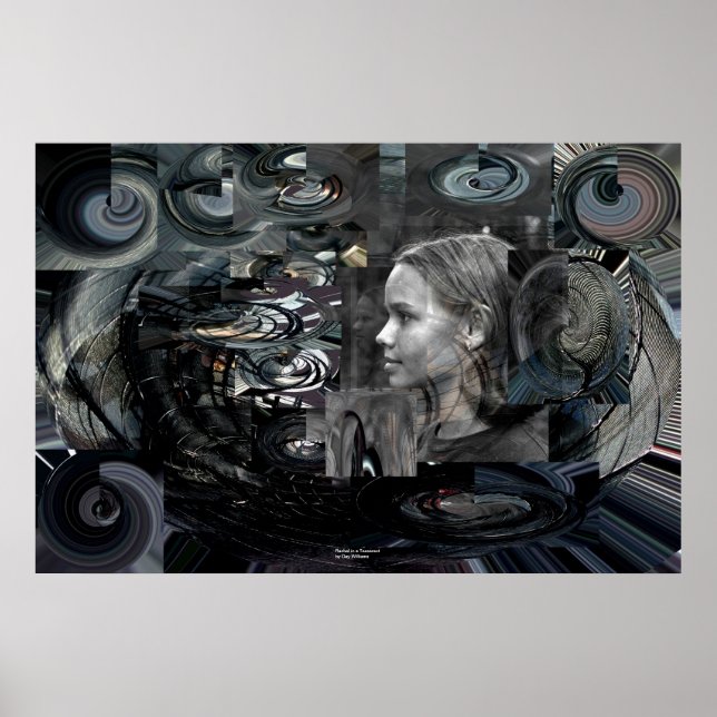 Rachel i en Tesseract Poster (Framsidan)