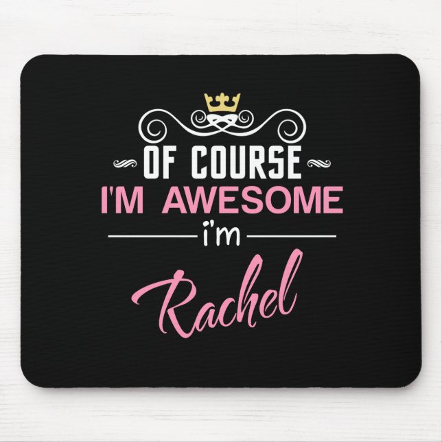 Rachel, jag är Fantastisk Namn Musmatta (Framsidan)