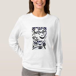 Rachel klotterkonst - Kentucky blått T Shirt