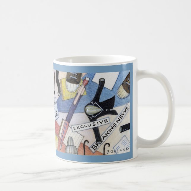 Rachel Maddow fläktmugg Kaffemugg (Höger)
