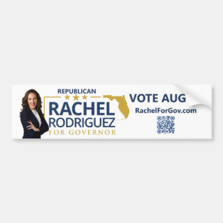 Rachel Rodriguez för Florida Guvernör Klistermärke