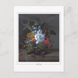 Rachel Ruysch #20 - Fin Art Postcard Vykort